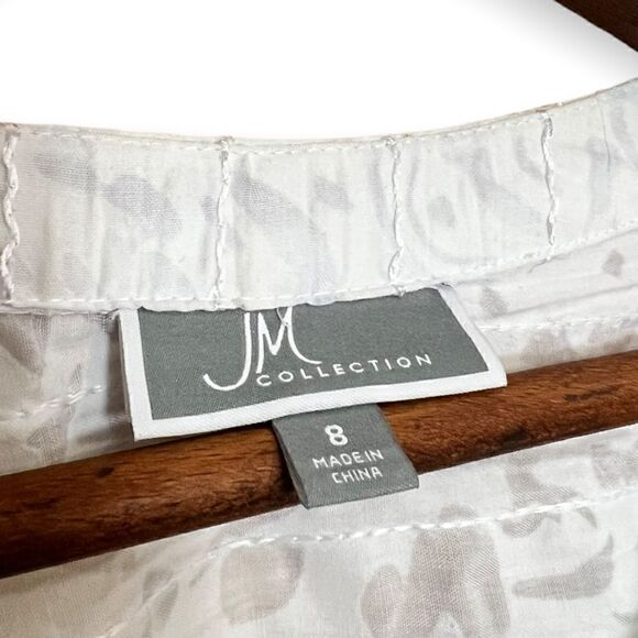 JM Collection Cotton Blend Button Down Shirt - Picture 5 of 7